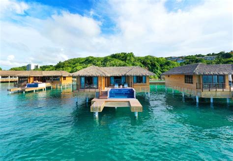 overwater bungalows in st thomas.